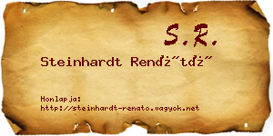 Steinhardt Renátó névjegykártya
